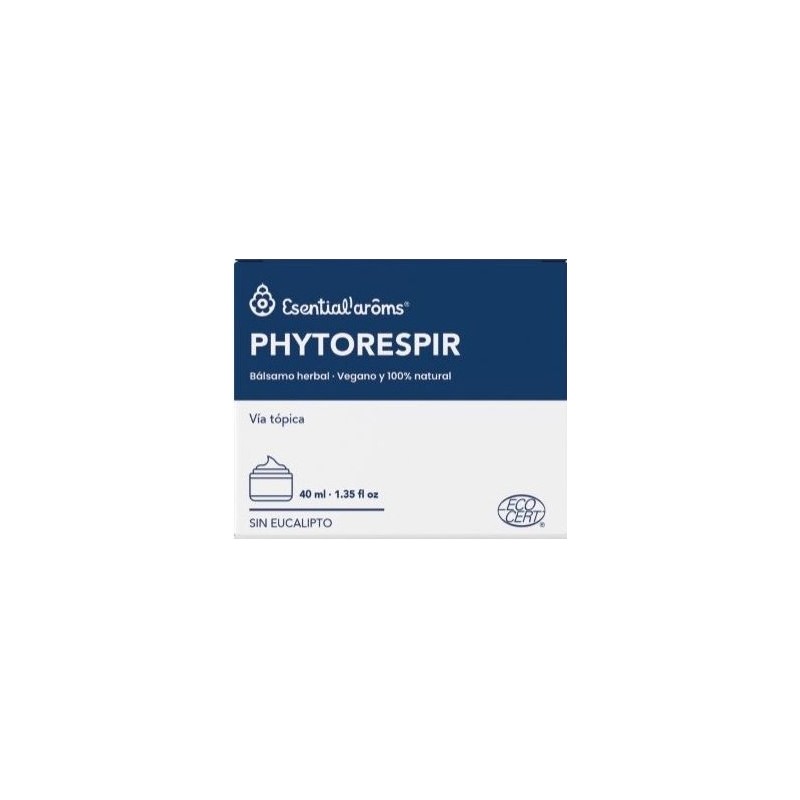 Phytorespir de Esential Aroms. Bálsamo herbal natural sin parabenos