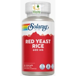 Red Yeast Rice de Solaray. Levadura roja de arroz. Oferta