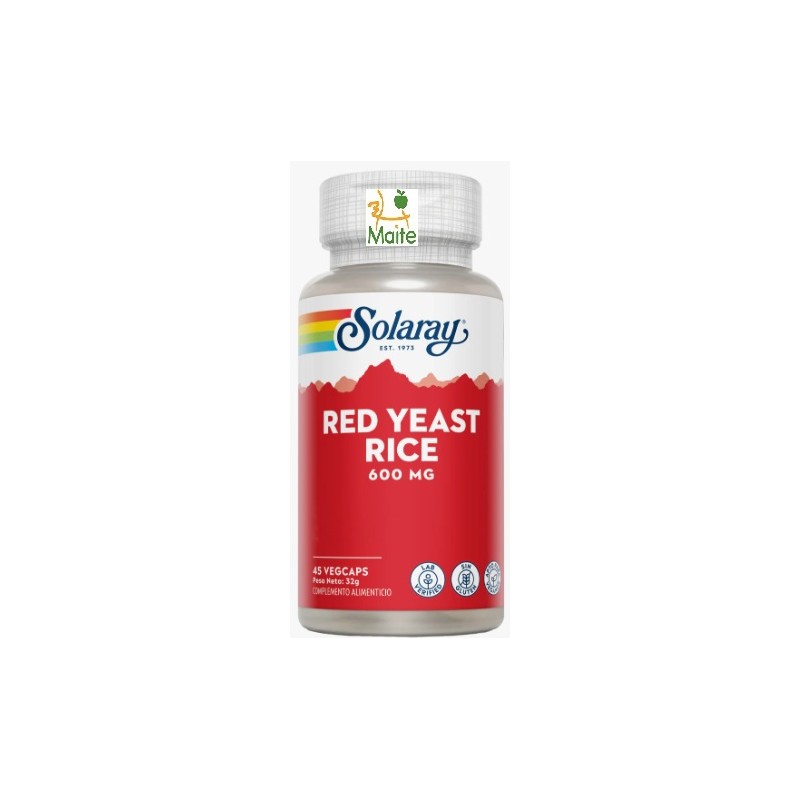 Red Yeast Rice de Solaray. Llevat vermell d'arròs en oferta