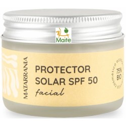 Protector solar facial SPF 50 bio de Matarrania