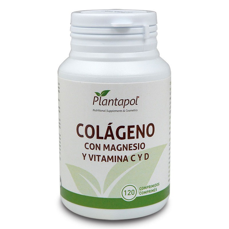 Colágeno con magnesio y vitaminas C y D de Plantapol