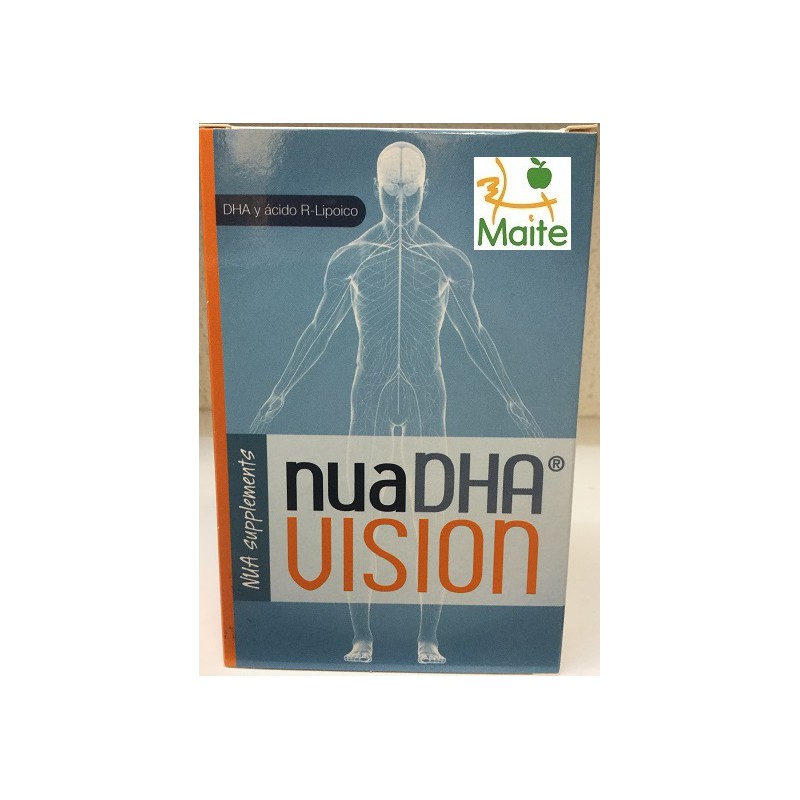 Nua DHA Vision es un suplemento a base de DHA para la salud ocular
