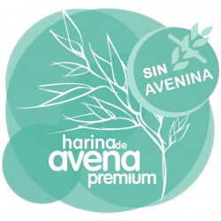 La harina de avena ecológica y sin gluten proviene del grano integral
