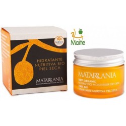 Crema hidratante nutritiva piel seca 100% bio Matarrania