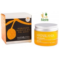 Crema hidratante nutritiva piel mixta 100% bio Matarrania