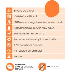 Crema nutritiva pell mixta bio de Matarrania