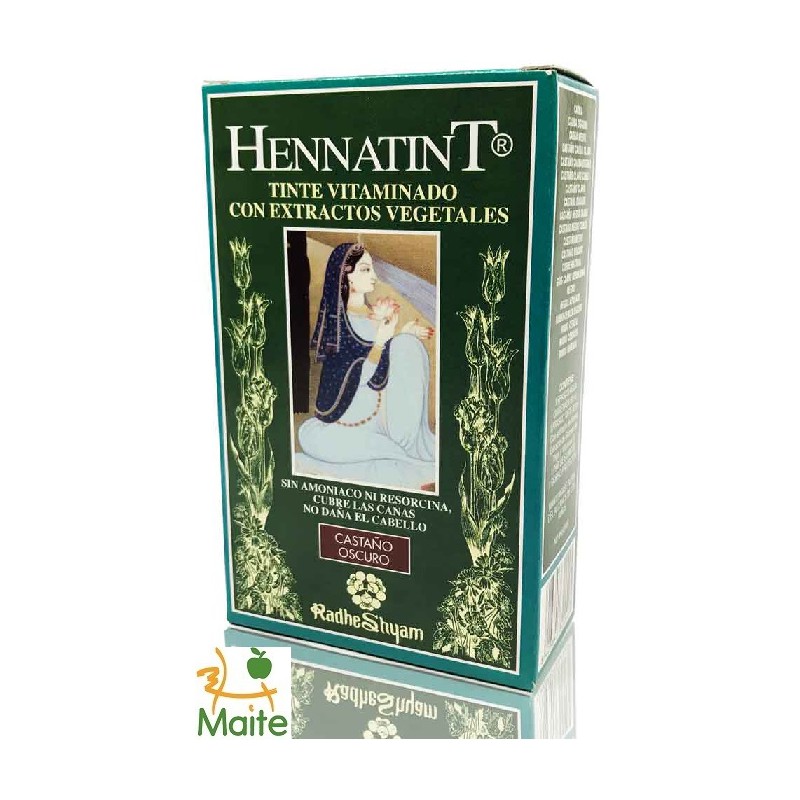 Tint Hennatint castany fosc Radhe Shyam