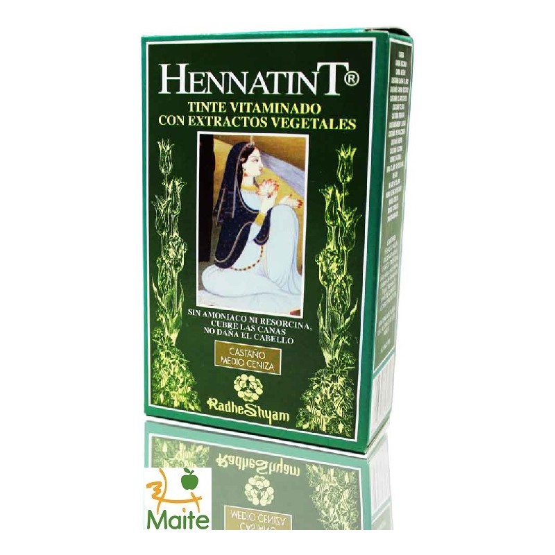 Hennatint castany mig cendra