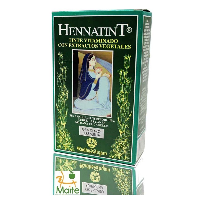 Hennatint gris clar albergínia