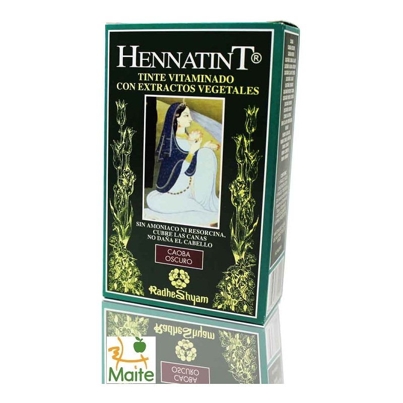 Hennatint caoba fosc de Radhe Shyam