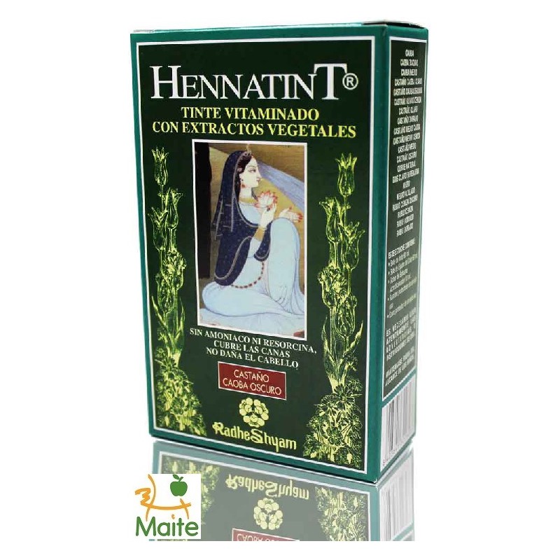 Hennatint castaño caoba oscuro
