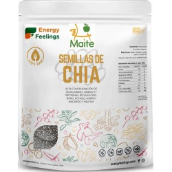Las semillas de chía tienen un alto nivel de proteína y mucho calcio