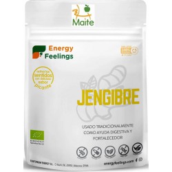 Gingebre ecològic en pols. És molt indicat pet tot tipus de nàusees