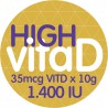 Levadura nutricional rica en vitamina D
