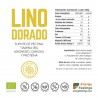 El lino dorado eco en polvo es indicado para combatir el colesterol