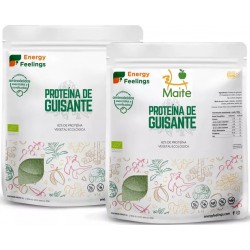 La proteína de guisante Eco es fuente de proteína dietética vegana