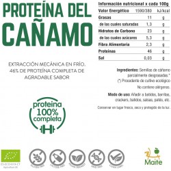 La farina ecològica de cànem és rica en GLA de la sèrie omega6
