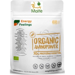 Organic Amino Power Eco 70% sabor xocolata són proteïnes vegetals