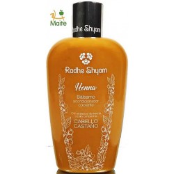 Bàlsam condicionador Henna color castany Radhe Shyam