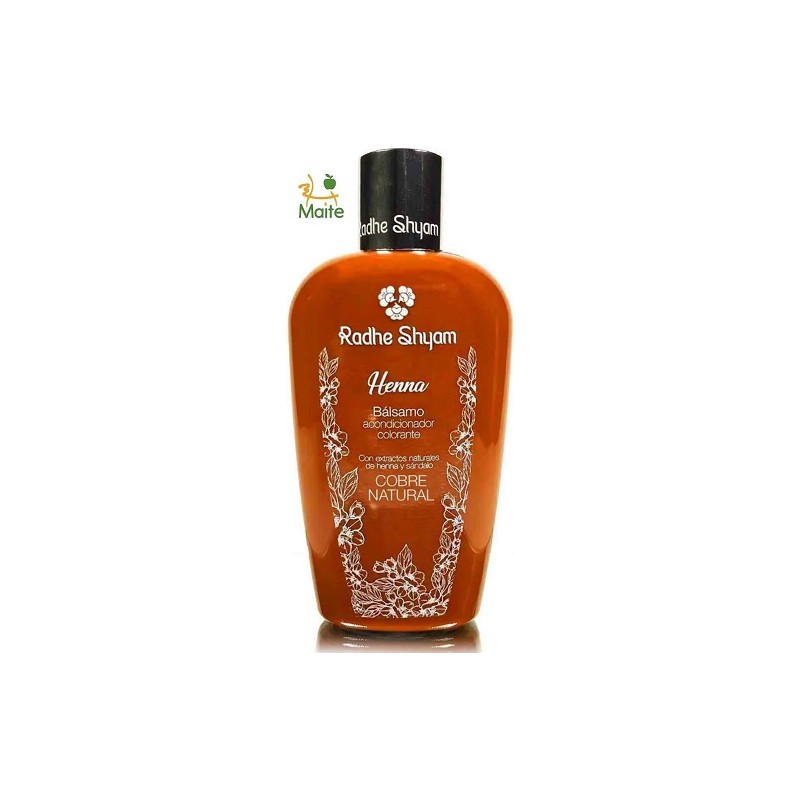 Bàlsam condicionador Henna color coure Radhe Shyam