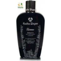 Bàlsam condicionador Henna color negre Radhe Shyam