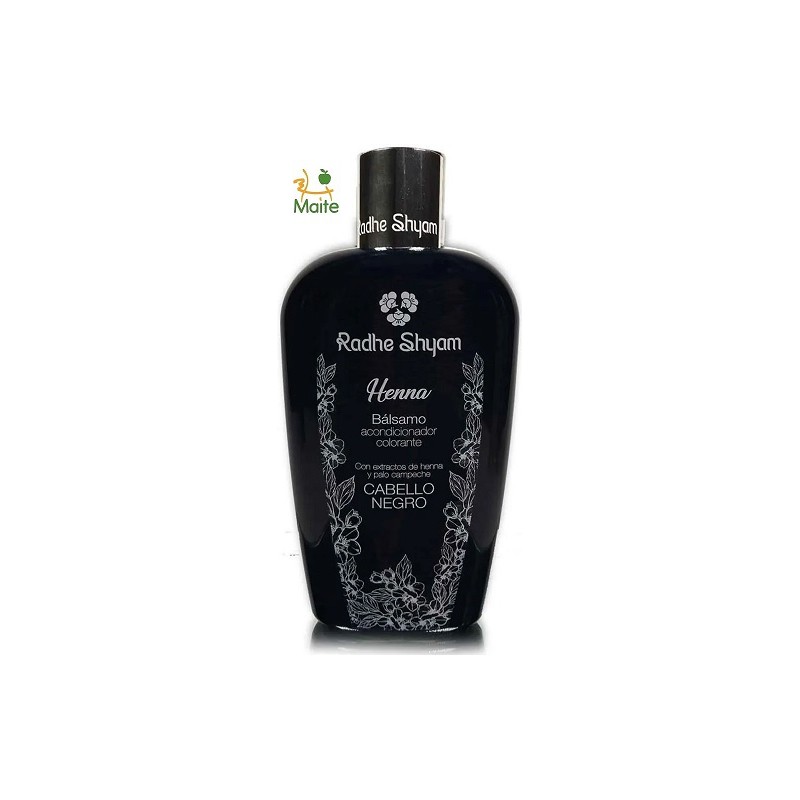 Bàlsam condicionador Henna color negre Radhe Shyam