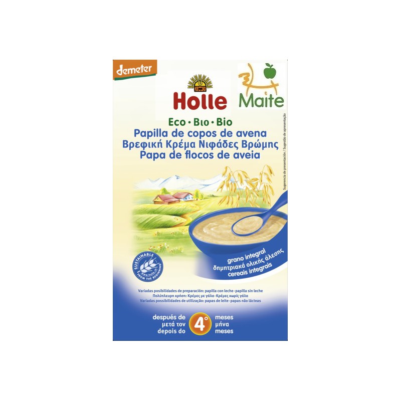 Farinetes de civada Holle bio