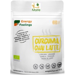 Batut eco de cúrcuma chai latte