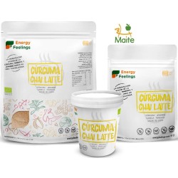 Batut eco de cúrcuma chai latte