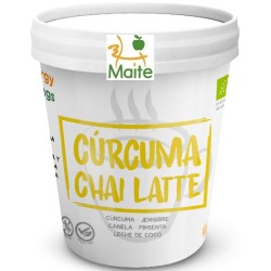 Batut eco de cúrcuma chai latte