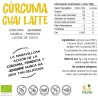 Batut eco de cúrcuma chai latte